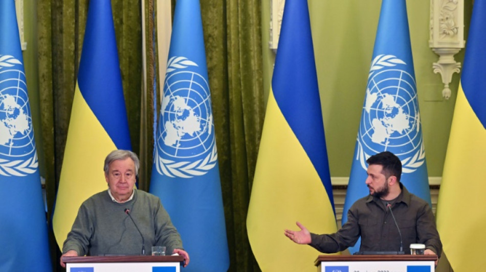 Moskau best&auml;tigt Angriff auf Kiew w&auml;hrend Besuchs von UN-Chef Guterres