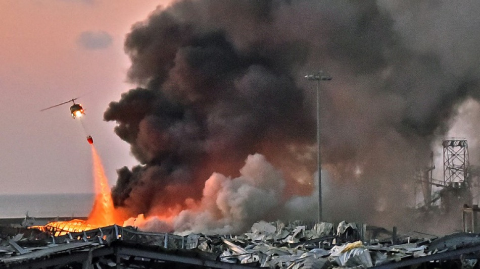 Deux ans apr&egrave;s l'explosion au port de Beyrouth, le Liban au bord du gouffre 