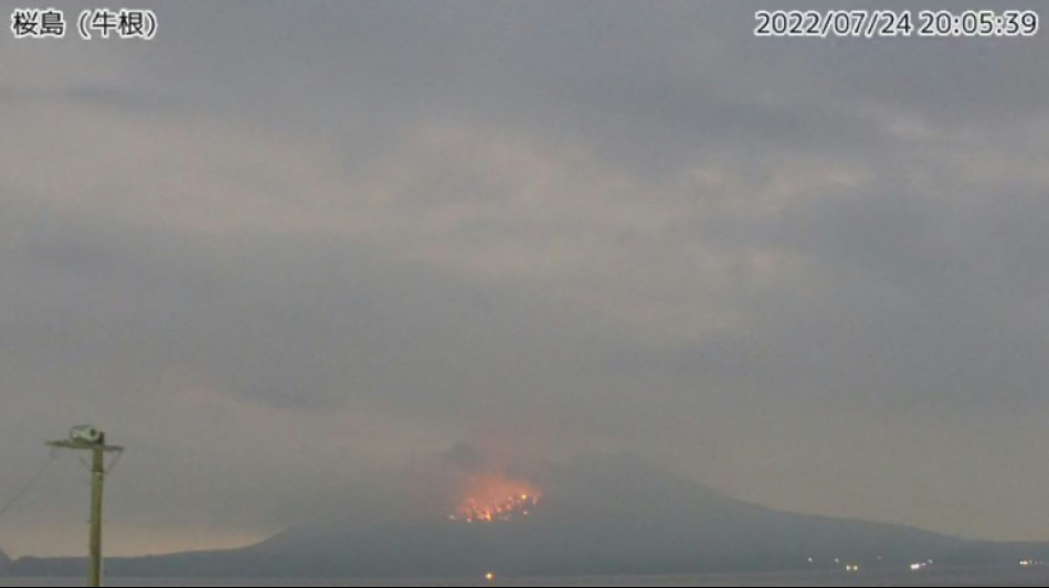 Japon: ordre d'&eacute;vacuer des zones peu peupl&eacute;es apr&egrave;s l'&eacute;ruption du volcan Sakurajima