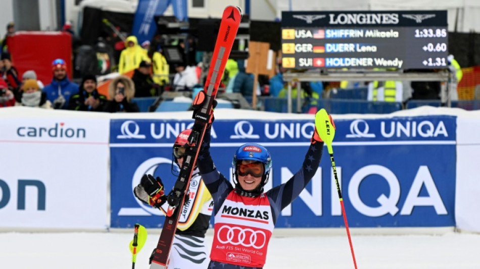 Ski alpin: 85e succ&egrave;s pour Shiffrin en Coupe du monde, &agrave; une victoire du record de Stenmark