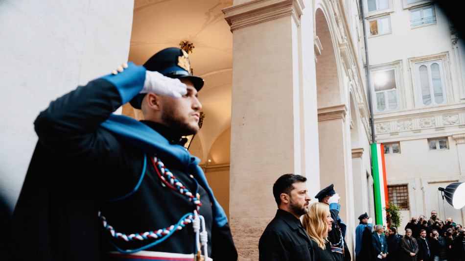 P.Chigi, Meloni e Zelensky condividono i prossimi passi verso una pace giusta