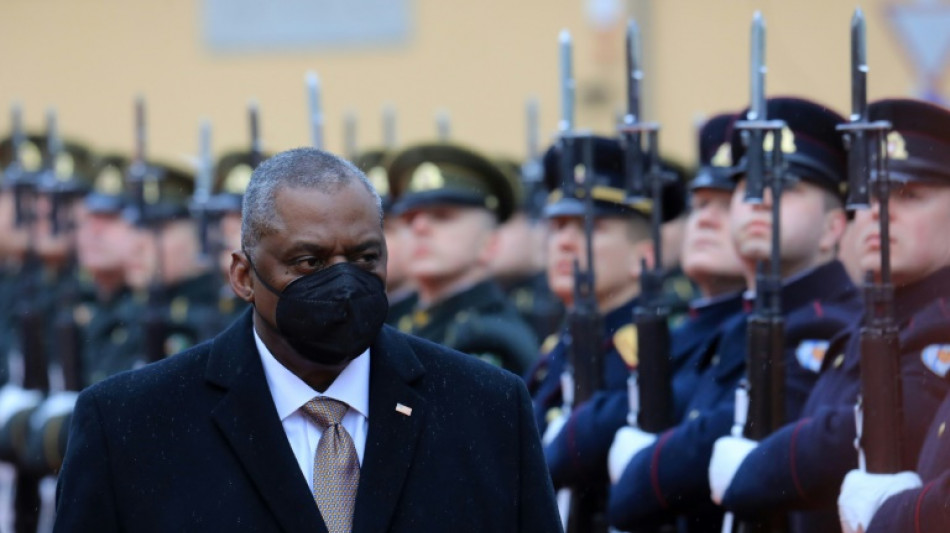 Russian troops 'poised to strike' Ukraine: US defence chief