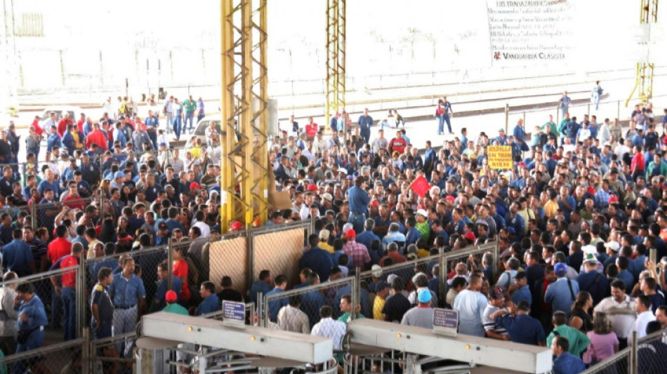 Detienen a sindicalistas metal&uacute;rgicos tras protestas en Venezuela