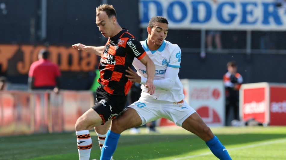 Ligue 1: Marseille gifl&eacute; par Lorient, Lille tenu en &eacute;chec par Nice