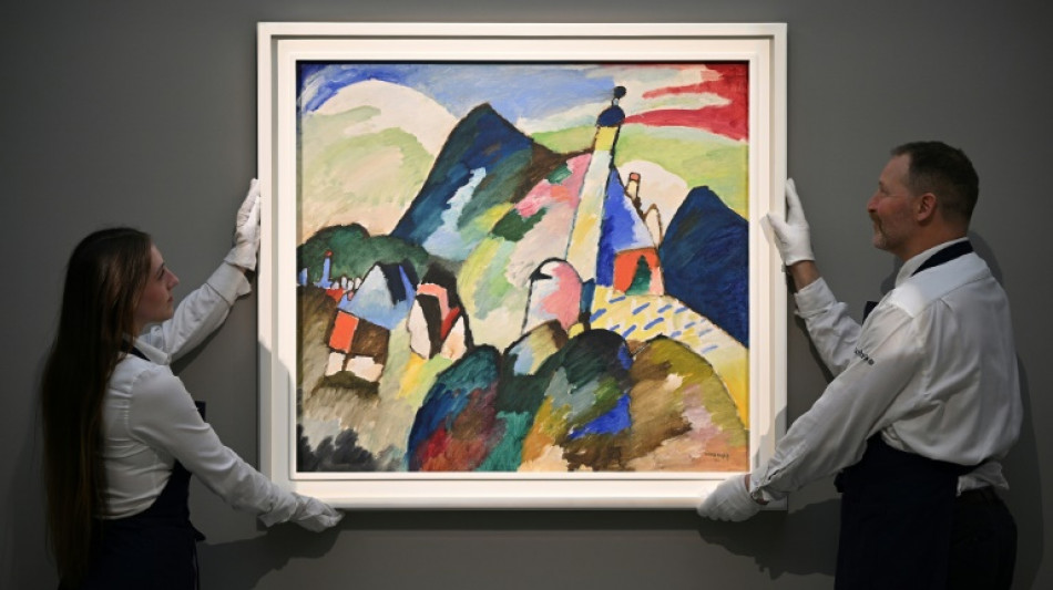 Una obra maestra de Kandinsky, vendida por unos 45 millones de d&oacute;lares en una subasta en Londres
