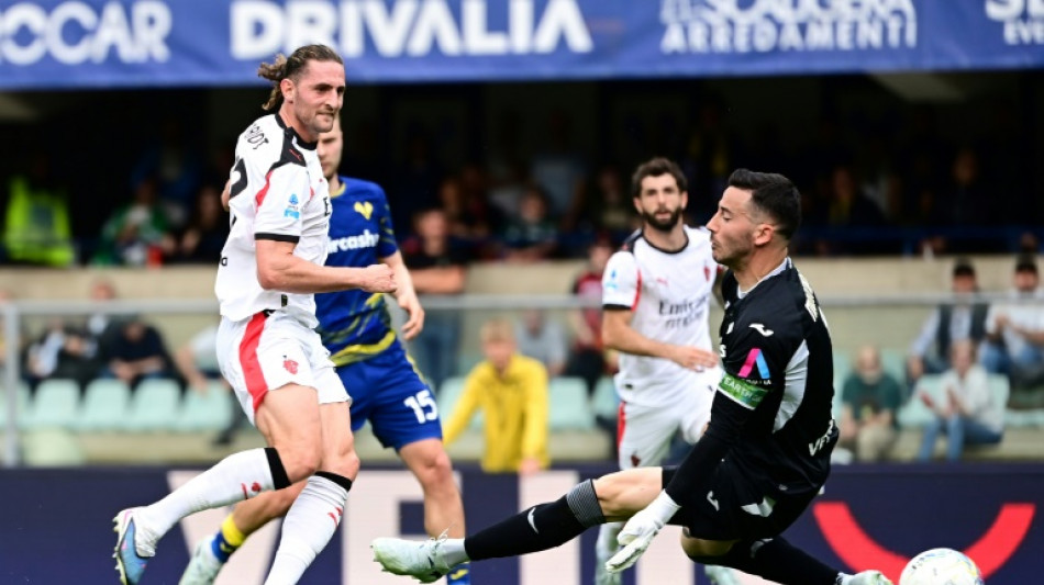 Rabiot fires AC Milan past Verona to verge of Champions League return