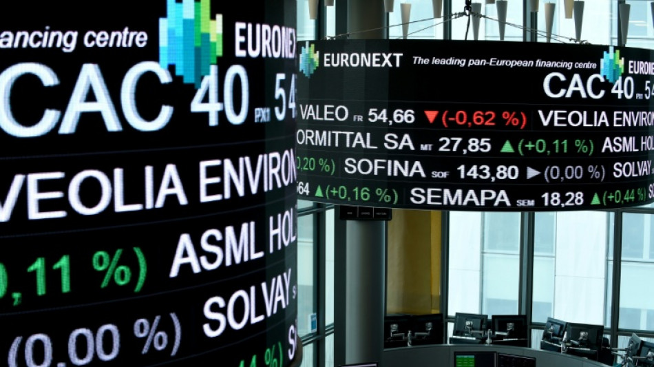 La Bourse de Paris sur sa lanc&eacute;e apr&egrave;s l'annonce d'un accord de paix