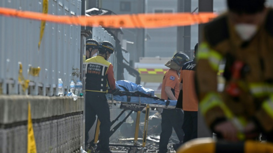La polic&iacute;a atribuye a fallos de seguridad el incendio mortal en una planta de bater&iacute;as surcoreana