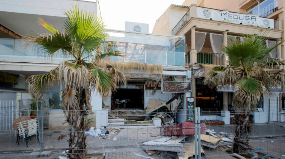 Quatre morts dans l'effondrement d'un bar-restaurant rempli de touristes aux Bal&eacute;ares