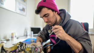 Customised kicks: North Macedonia sneaker artist sketches new path