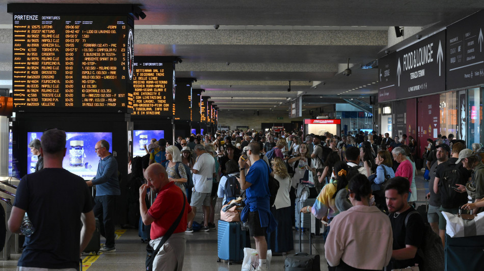 Fs, sciopero da stasera alle 21, fasce di garanzia per regionali