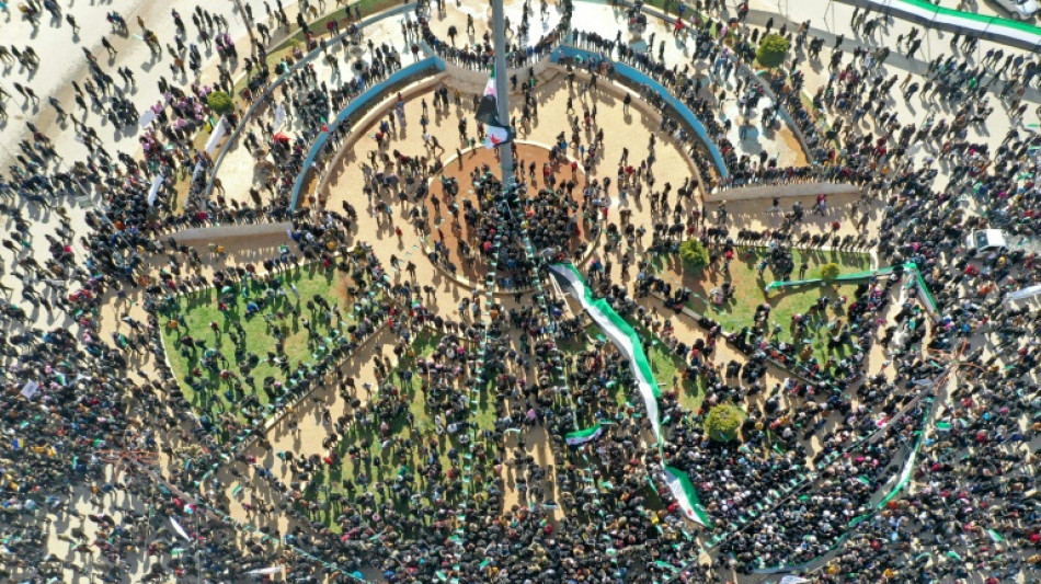 Tausende bei Protesten zum 11. Jahrestag des Syrien-Kriegs