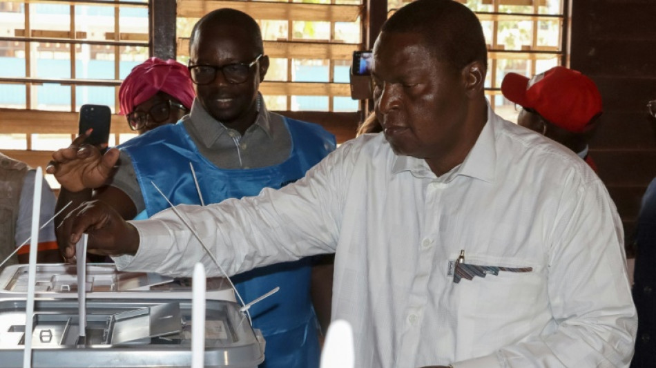 Central African Republic president tipped to win third term