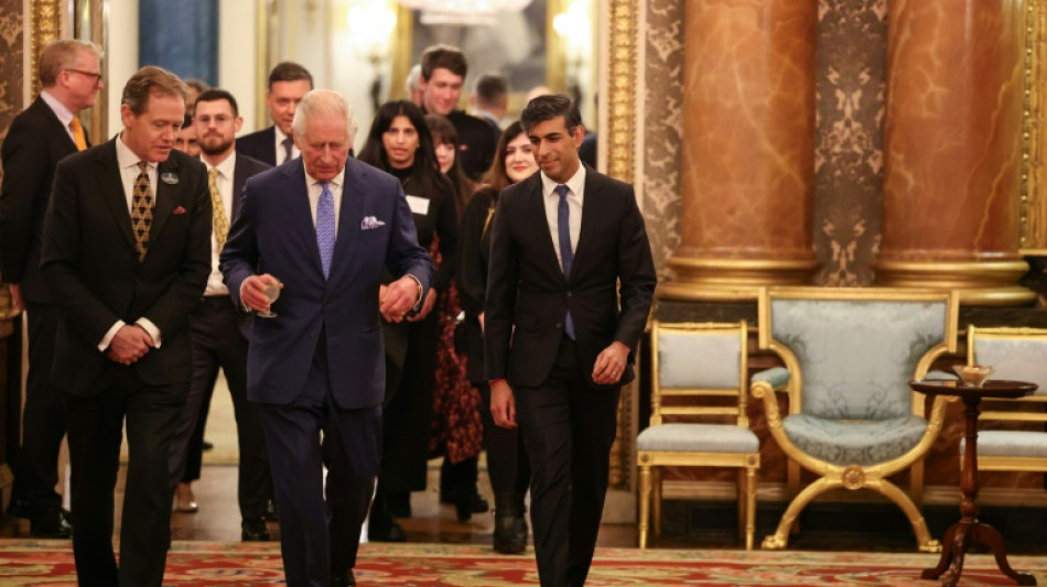 Premier Sunak: Krebs bei K&ouml;nig Charles III. "gl&uuml;cklicherweise" fr&uuml;h entdeckt