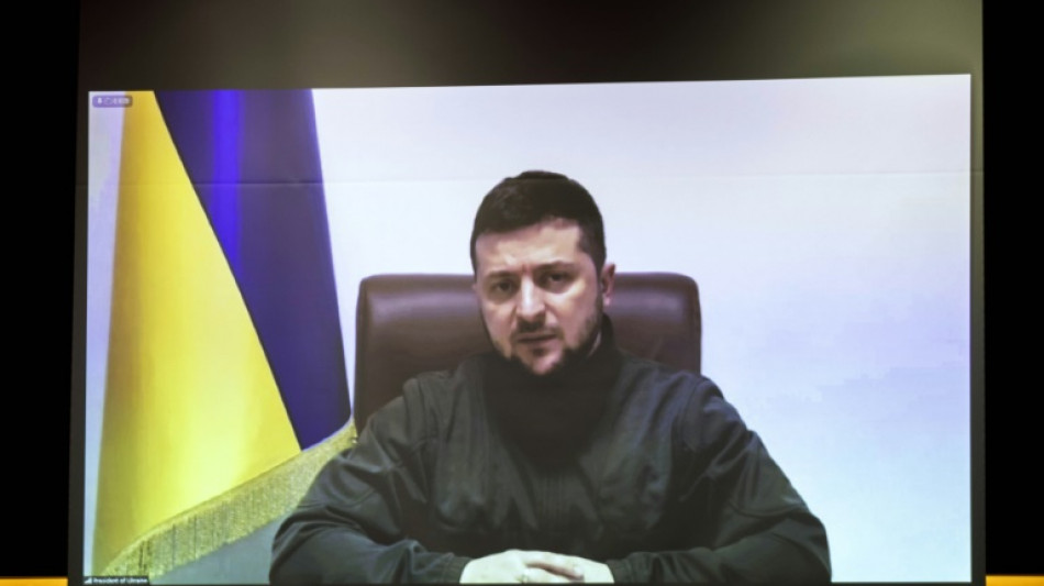 Zelenski llama al mundo a manifestarse contra la invasi&oacute;n rusa en Ucrania