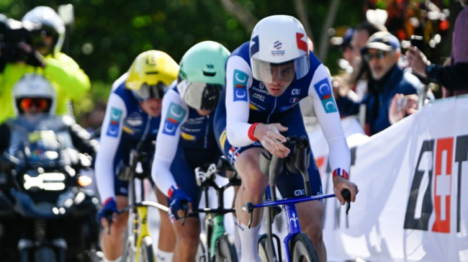 Mondiaux de cyclisme: "c'est frustrant": la France encore en argent sur le relais mixte
