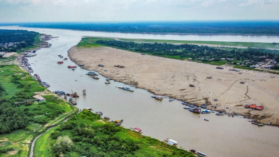 Leticia, aislada por la sequ&iacute;a del Amazonas en frontera colombiana con Per&uacute; y Brasil