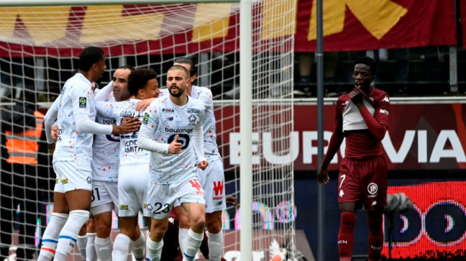 Ligue 1: Lille reprend sa marche vers la C1 &agrave; Metz (2-1)