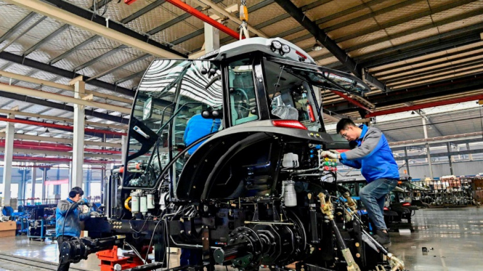 La producci&oacute;n industrial en China se contrae por quinto mes consecutivo