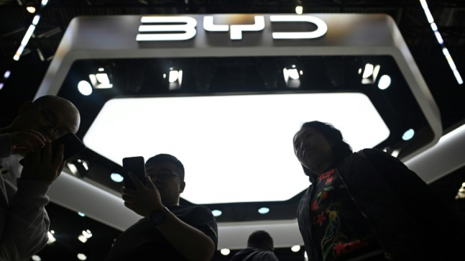 El fabricante chino de autom&oacute;viles el&eacute;ctricos BYD reporta resultados por debajo de las expectativas