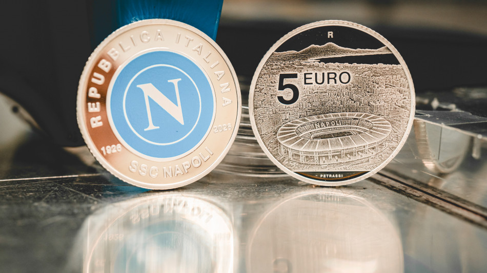 Moneta celebra SSC Napoli, 'una fede lunga cent'anni'