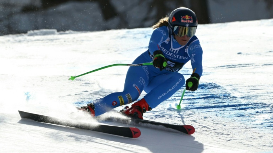 Ski alpin: Goggia, affaiblie par deux virus, dans le flou pour le d&eacute;but de saison