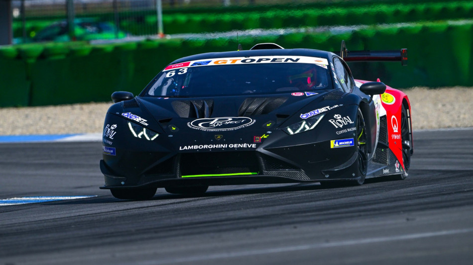 Auto: Villorba Corse in pole con Lamborghini nel GT Open