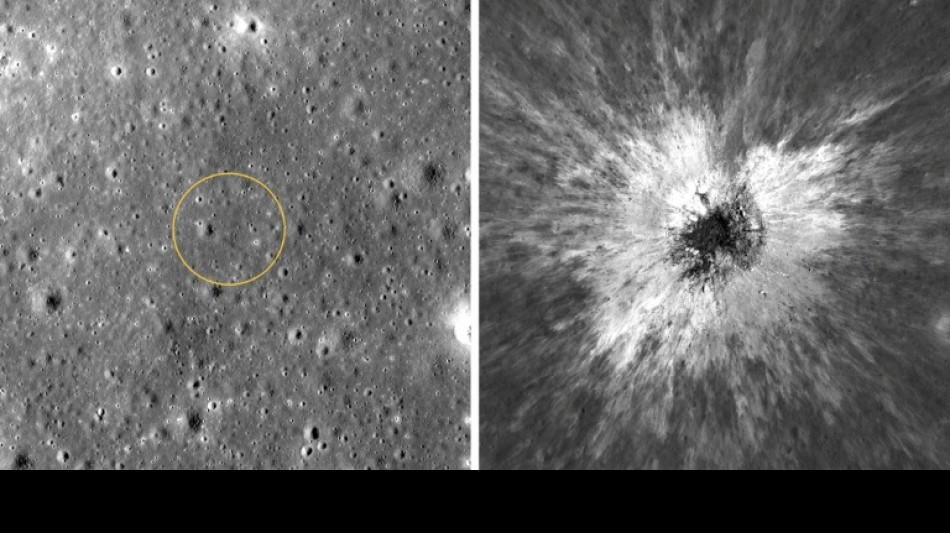 Une sonde de la Nasa permet de d&eacute;couvrir un nouveau crat&egrave;re sur la Lune