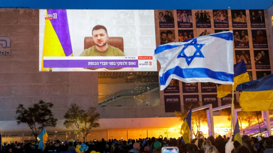 Selenskyj fordert R&uuml;ckendeckung Israels in Konflikt mit Russland