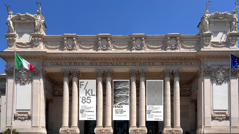 Fendi sfiler&agrave; nella galleria d'Arte Moderna e Contemporanea