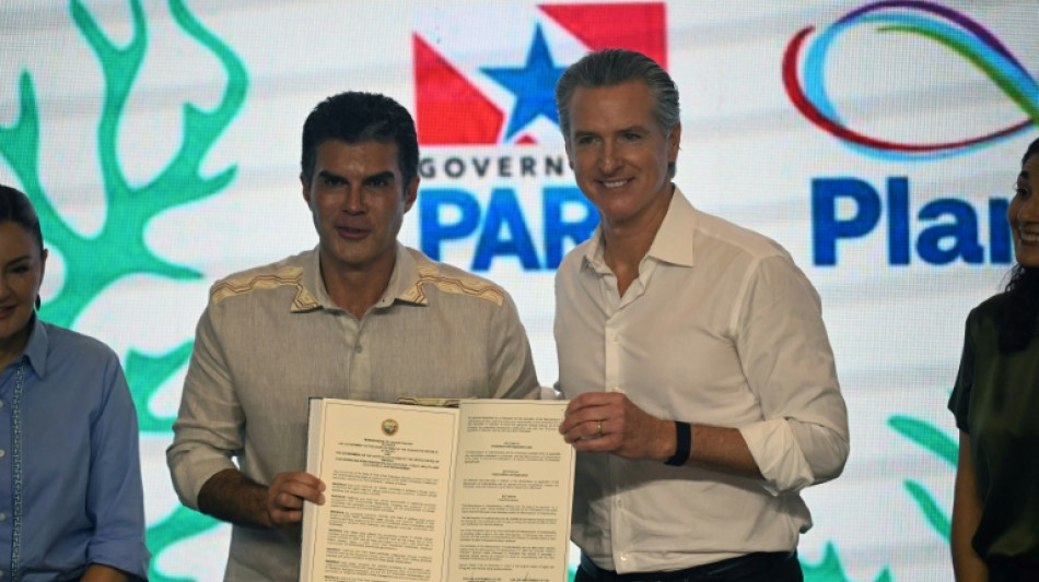 "Trump est temporaire": le gouverneur de Californie vedette am&eacute;ricaine de la COP30