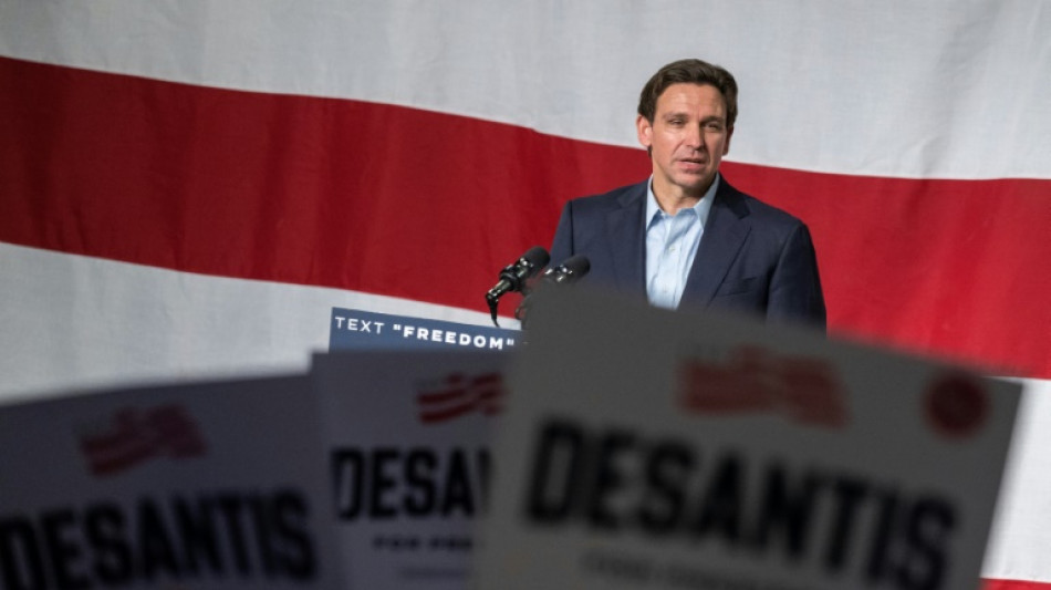Republicano DeSantis inicia campanha &agrave; Casa Branca atr&aacute;s de Trump