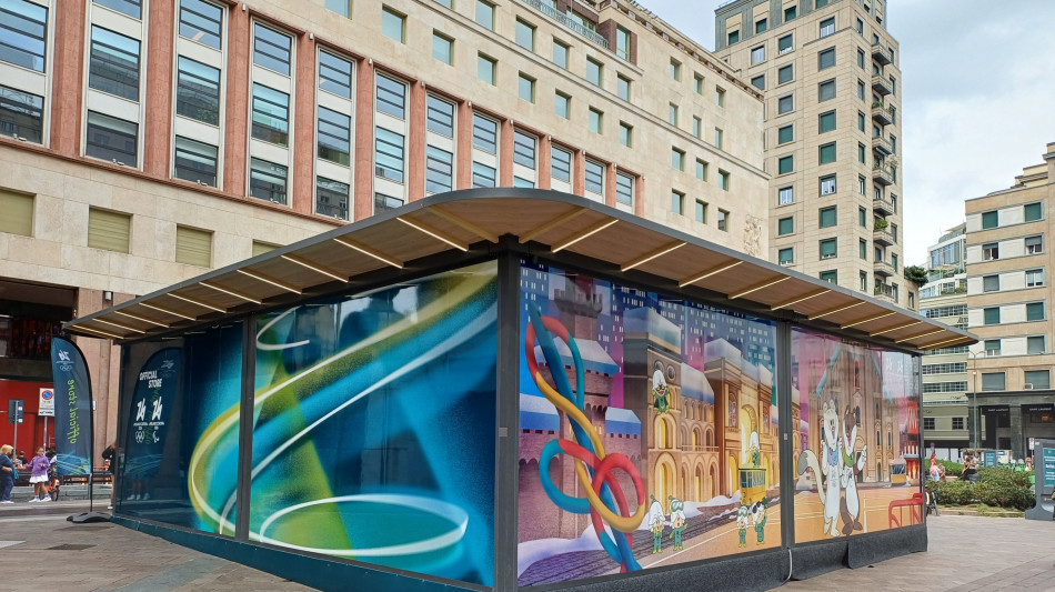 Milano-Cortina: aprono a Milano i primi official store