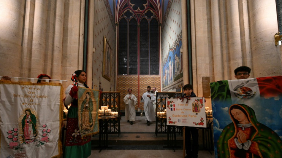 La comunidad latina en Par&iacute;s redescubre Notre-Dame, bajo el manto de la Virgen de Guadalupe 