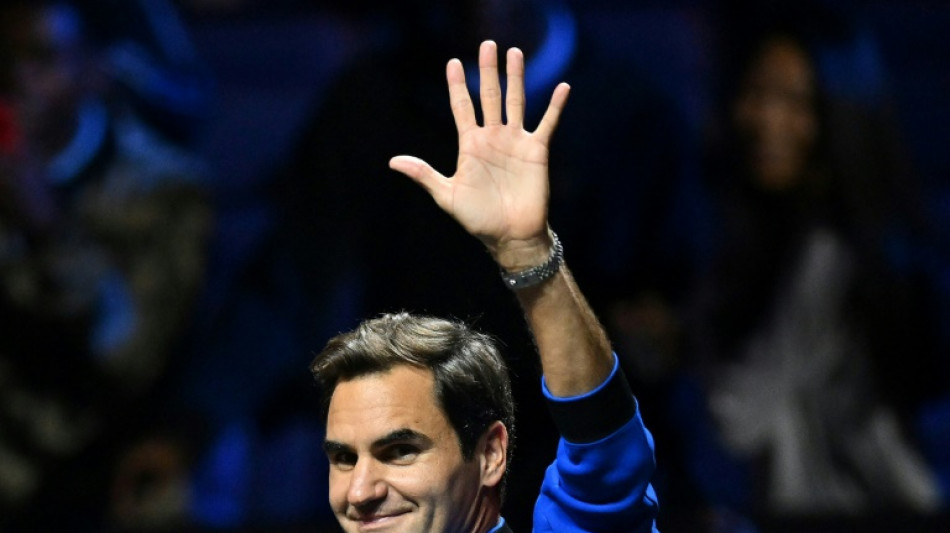 Tennis: dernier match de Federer, le cr&eacute;puscule d'une idole