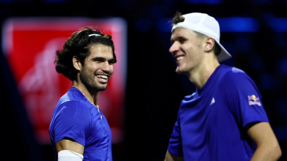 Alcaraz helps Europe into Laver Cup lead 