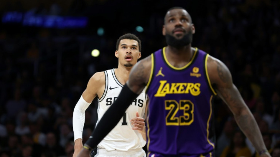 NBA: Wembanyama perd en habits de gala &agrave; Los Angeles, contre les Lakers