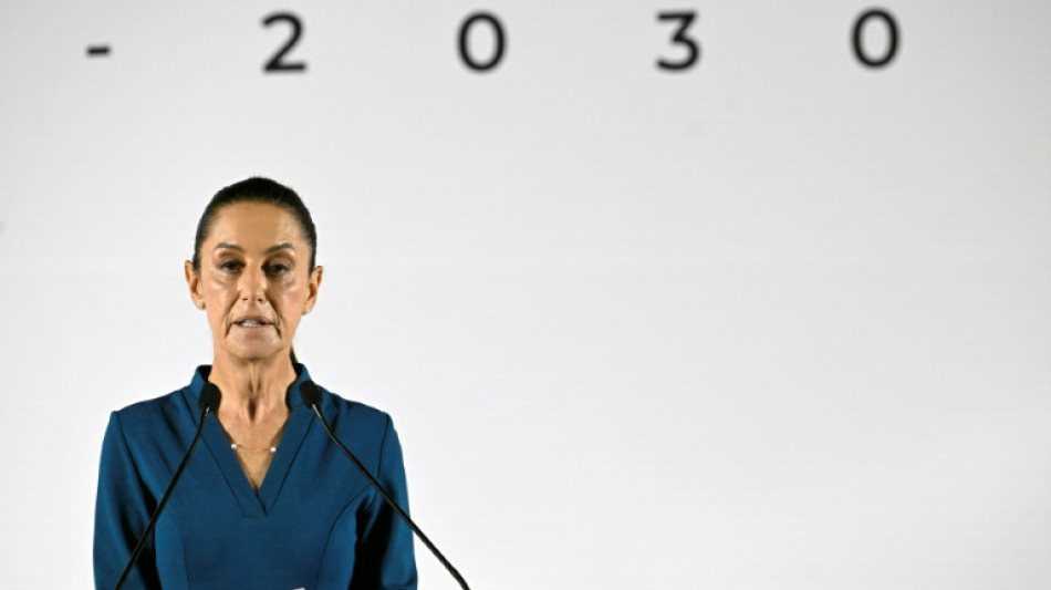 La presidenta electa de M&eacute;xico promete a empresarios combatir la extorsi&oacute;n