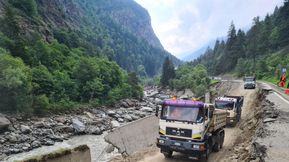 Alluvione a Cogne, l'isolamento finir&agrave; il 27 luglio