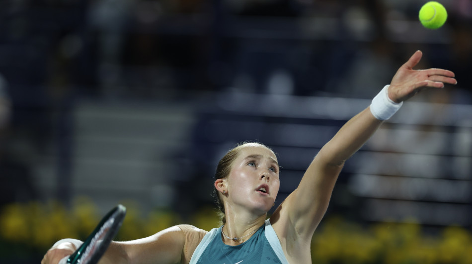 Wta Dubai: Andreeva vince a Dubai, la pi&ugrave; giovane in un 1000