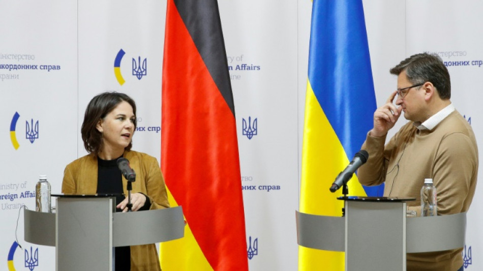 Au&szlig;enministerin Baerbock k&uuml;ndigt Wiederer&ouml;ffnung der deutschen Botschaft in Kiew an