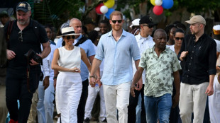Enrique y Meghan Markle visitan hist&oacute;rico asentamiento de antiguos esclavos en Colombia