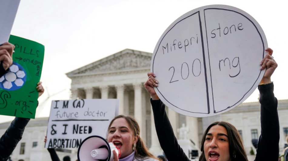 La Corte Suprema de EEUU examina condiciones de acceso a p&iacute;ldora abortiva