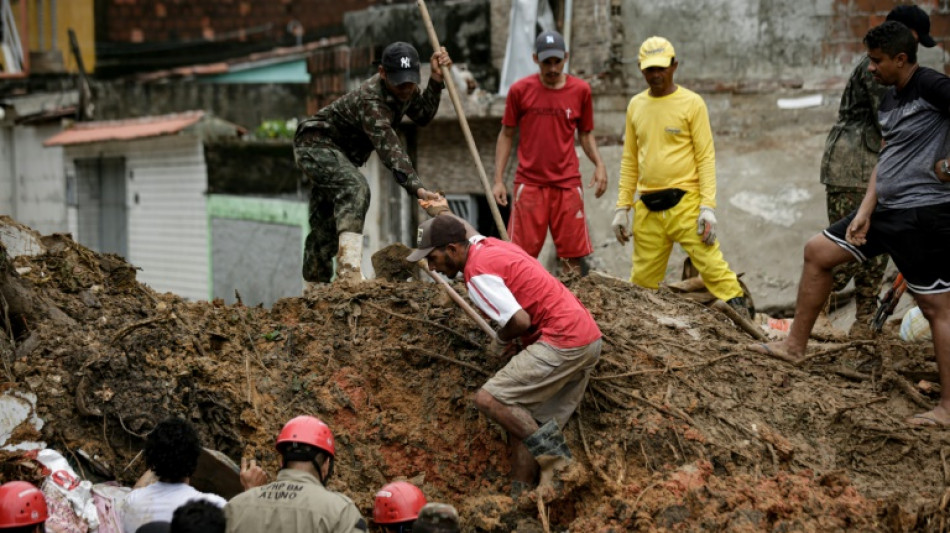 Pluies torrentielles au Br&eacute;sil: au moins 79 morts et 56 disparus
