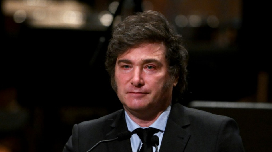 Milei defendi&oacute; su gesti&oacute;n en Argentina: "&iquest;Creen que baja de casualidad la inflaci&oacute;n?"