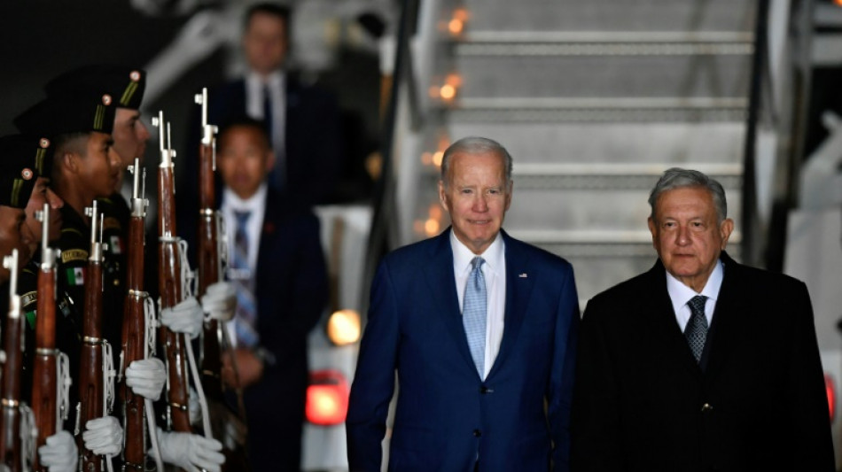 Biden verteidigt bei Ankunft in Mexiko Washingtons Einwanderungspolitik