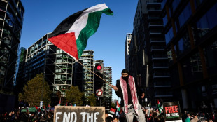 Unos 300.000 participantes en marcha propalestina en Londres, seg&uacute;n la polic&iacute;a