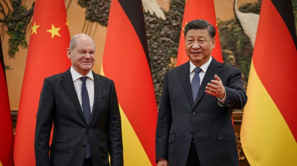 El canciller alem&aacute;n Scholz se reuni&oacute; con el presidente chino en Pek&iacute;n