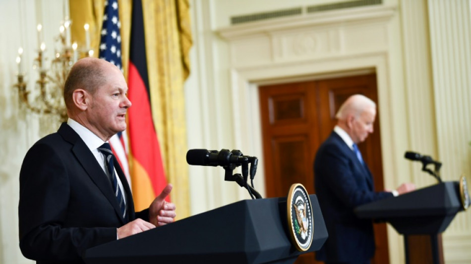 Biden re&ccedil;oit Scholz pour un message d'unit&eacute; adress&eacute; &agrave; Moscou et P&eacute;kin