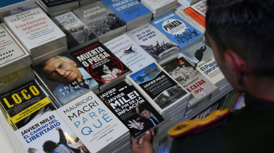 A la Foire du Livre de Buenos Aires, sinistrose et vent de r&eacute;bellion face &agrave; Milei